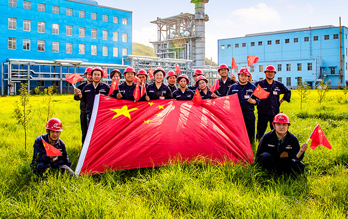 燃！順成集團“快閃”獻禮建黨100周年