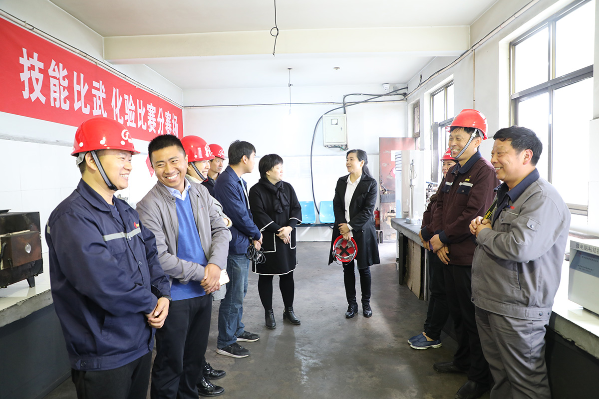 銅冶鎮(zhèn)第七屆“同興杯”技能比武化驗分賽場